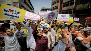 تظاهرات گسترده در شهر‌های مختلف هند علیه توهین به پیامبر اسلام (ص)