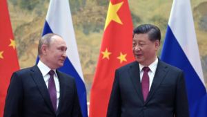 شی جین پینگ: با وجود بحران اوکراین، رابطه روسیه و چین بهتر شده است