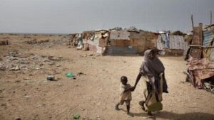 مرگ کودکان و تشدید سوء تغذیه بر اثر قحطی و خشکسالی در سومالی