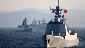 آغاز رزمایش مشترک روسیه و چین در دریای چین شرقی
